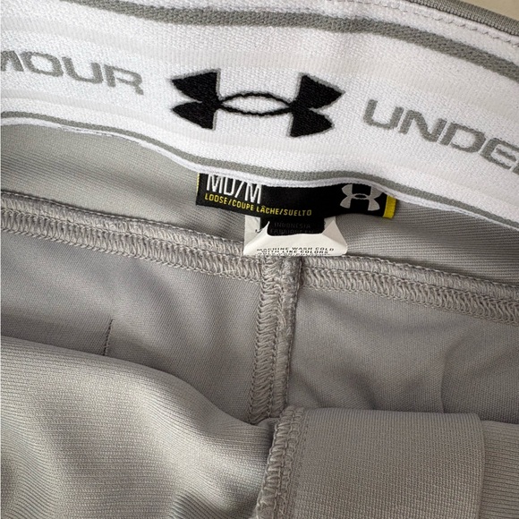 Under Armour Men’s Baseball Pants Full Length Gray Size Medium - Picture 5 of 6